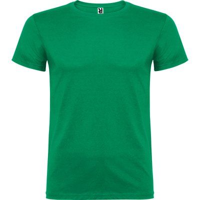 Camiseta Manga Corta con Elastano Verde Kelly Xs