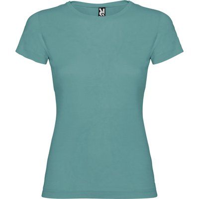 Camiseta de manga corta entallada Azul Dusty 3Xl