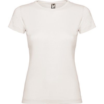 Camiseta de manga corta entallada Blanco Vintage Xl