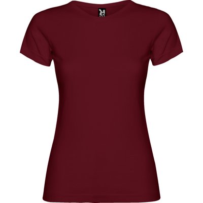 Camiseta de manga corta entallada GRANATE 2XL