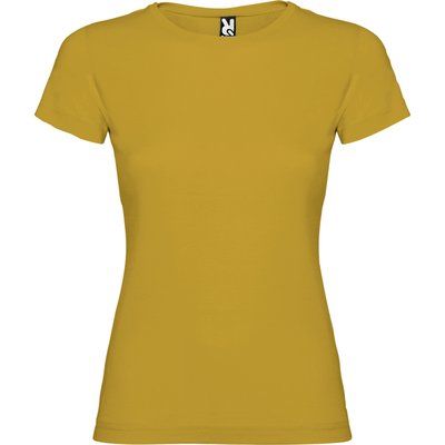 Camiseta de manga corta entallada Ocre S