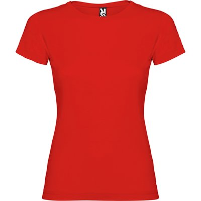 Camiseta de manga corta entallada Rojo 7/8