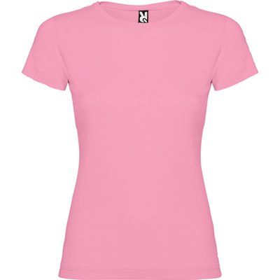 Camiseta de manga corta entallada Rosa Seda 3Xl