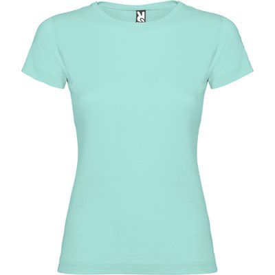 Camiseta de manga corta entallada Verde Menta Xl