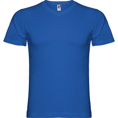 Camiseta manga corta escote en pico tubular ROYAL S