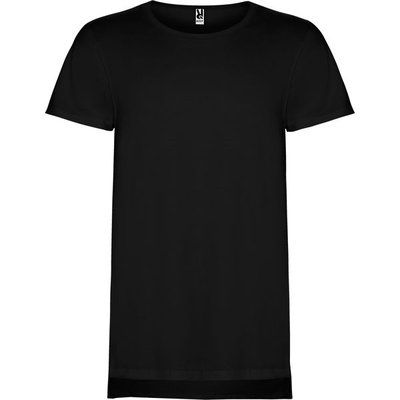 Camiseta Manga Corta Extra Larga Negro M