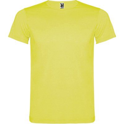 Camiseta Manga Corta Flúor Amarillo Fluor 1/2