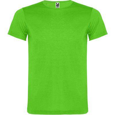 Camiseta Manga Corta Flúor Verde Fluor 3/4