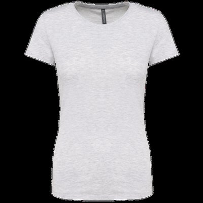 Camiseta manga corta mujer algodón Ash Heather L