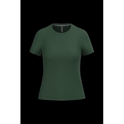 Camiseta manga corta mujer algodón Forest Green S