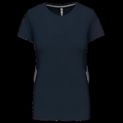 Camiseta manga corta mujer algodón Navy M