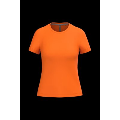 Camiseta manga corta mujer algodón Orange Xl