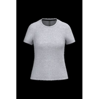 Camiseta manga corta mujer algodón Oxford Grey 3Xl