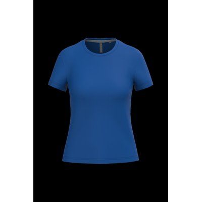 Camiseta manga corta mujer algodón Royal Blue L