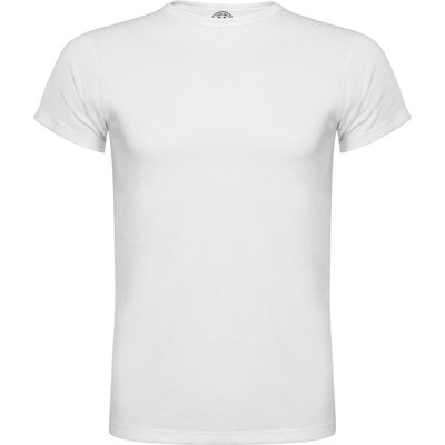Camiseta Manga Corta para Sublimación Blanco 9/10