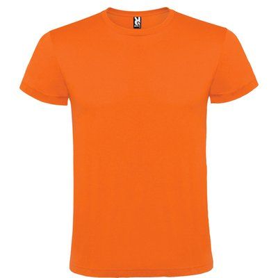 Camiseta Manga Corta Tubular Naranja XS