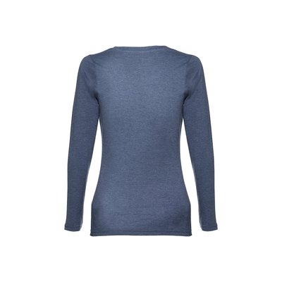 Camiseta manga larga ajustada para mujer