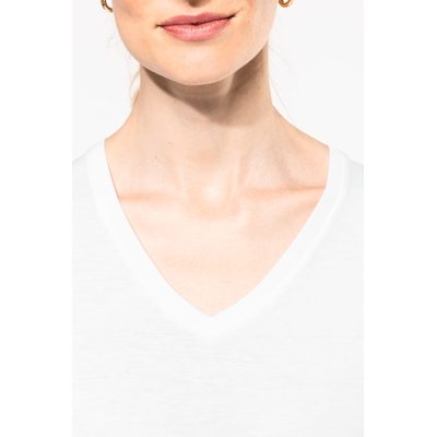 Camiseta manga larga algodón mujer