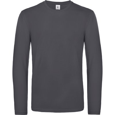 Camiseta manga larga hombre algodón DARK GREY XL