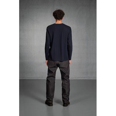 Camiseta manga larga hombre algodón