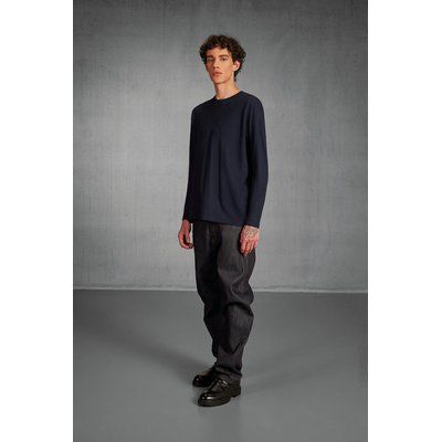 Camiseta manga larga hombre algodón