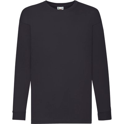 Camiseta manga larga infantil Deep Navy 3/4 Ans