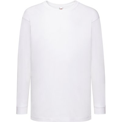 Camiseta manga larga infantil White 3/4 Ans