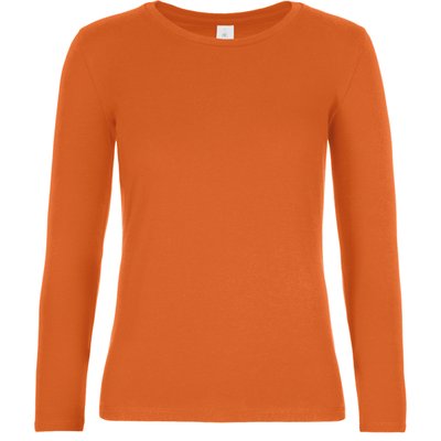 Camiseta manga larga mujer algodón Urban Orange M