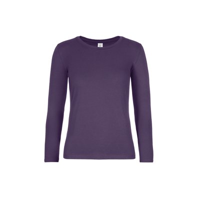 Camiseta manga larga mujer algodón Urban Purple S