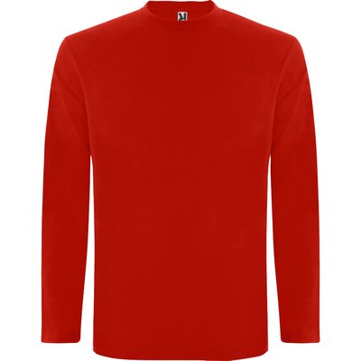 Camiseta Manga Larga Tubular Rojo Xl