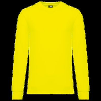 Camiseta manga larga Unisex Fluorescent Yellow 4XL