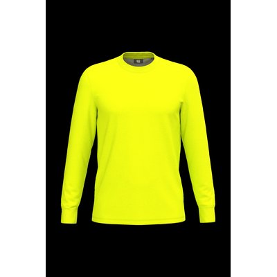 Camiseta manga larga Unisex Fluorescent Yellow Xs