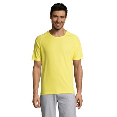 Camiseta Manga Raglán Transpirable Limon M