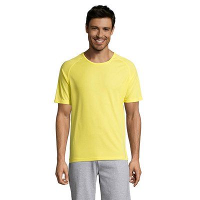 Camiseta Manga Raglán Transpirable Limon XXL