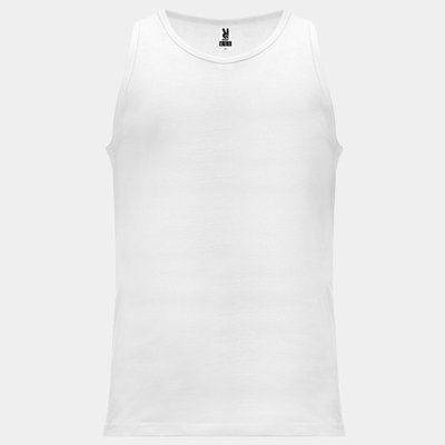 Camiseta Sin Mangas Hombre Cuello Redondo