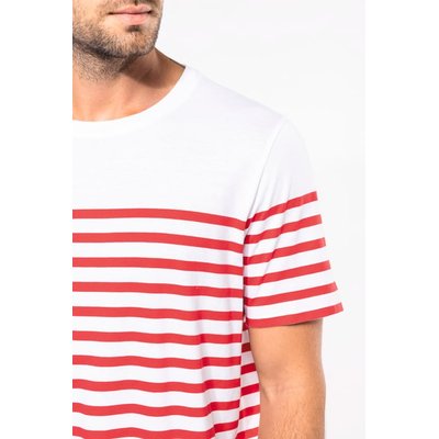 Camiseta marinera de algodón para hombre