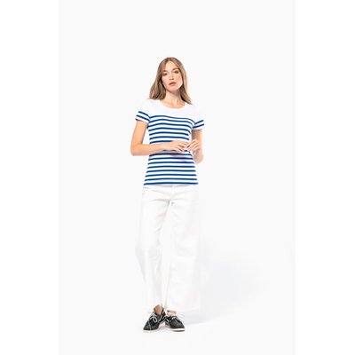 Camiseta marinera Corte recto