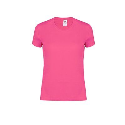 Camiseta Mujer 100% Algodón Fucsi XL
