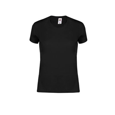 Camiseta Mujer 100% Algodón Neg M