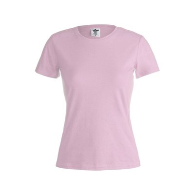 Camiseta Mujer Algodón 150g/m2 Rosa S
