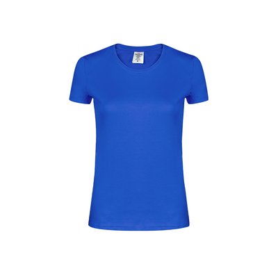 Camiseta Mujer Algodón 180g/m2 Azul XXL