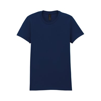 Camiseta mujer algodón sin costuras Navy 3XL
