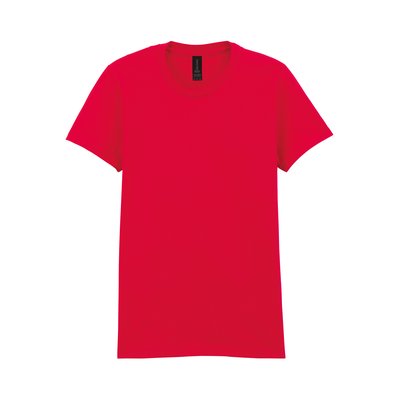 Camiseta mujer algodón sin costuras Red L