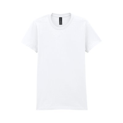 Camiseta mujer algodón sin costuras White XL