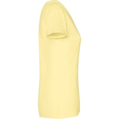 Camiseta mujer algodón efecto desgastado