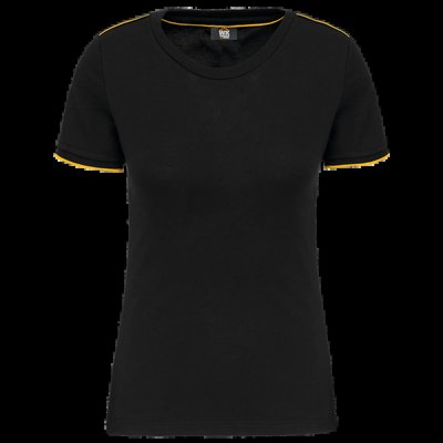 Camiseta mujer antibolitas Black / Yellow Xxl