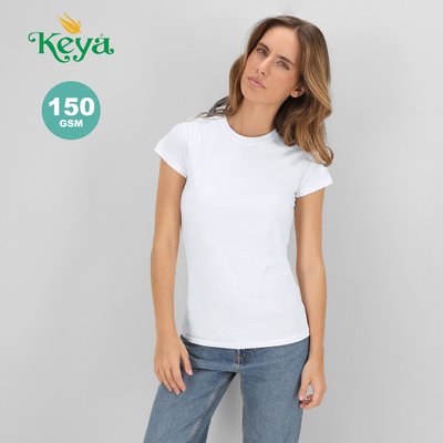 Camiseta Mujer Blanca 150g/m2