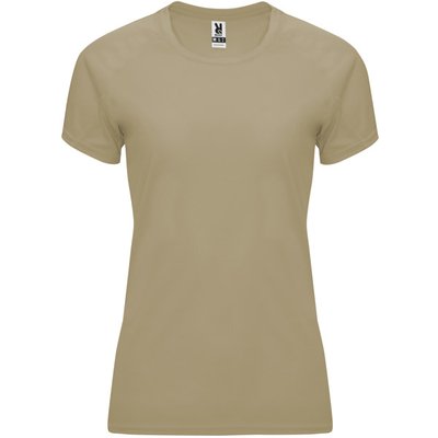 Camiseta Mujer Control Dry Entallada ARENA OSCURO XL