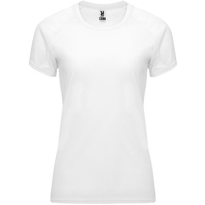 Camiseta Mujer Control Dry Entallada Blanco S
