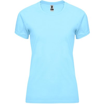Camiseta Mujer Control Dry Entallada CELESTE M